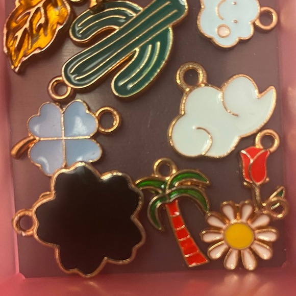 Colorful Enamel Charm Set - Picture 2 of 4